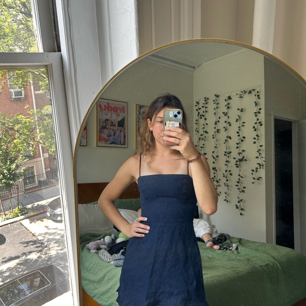 Reformation blue summer dress